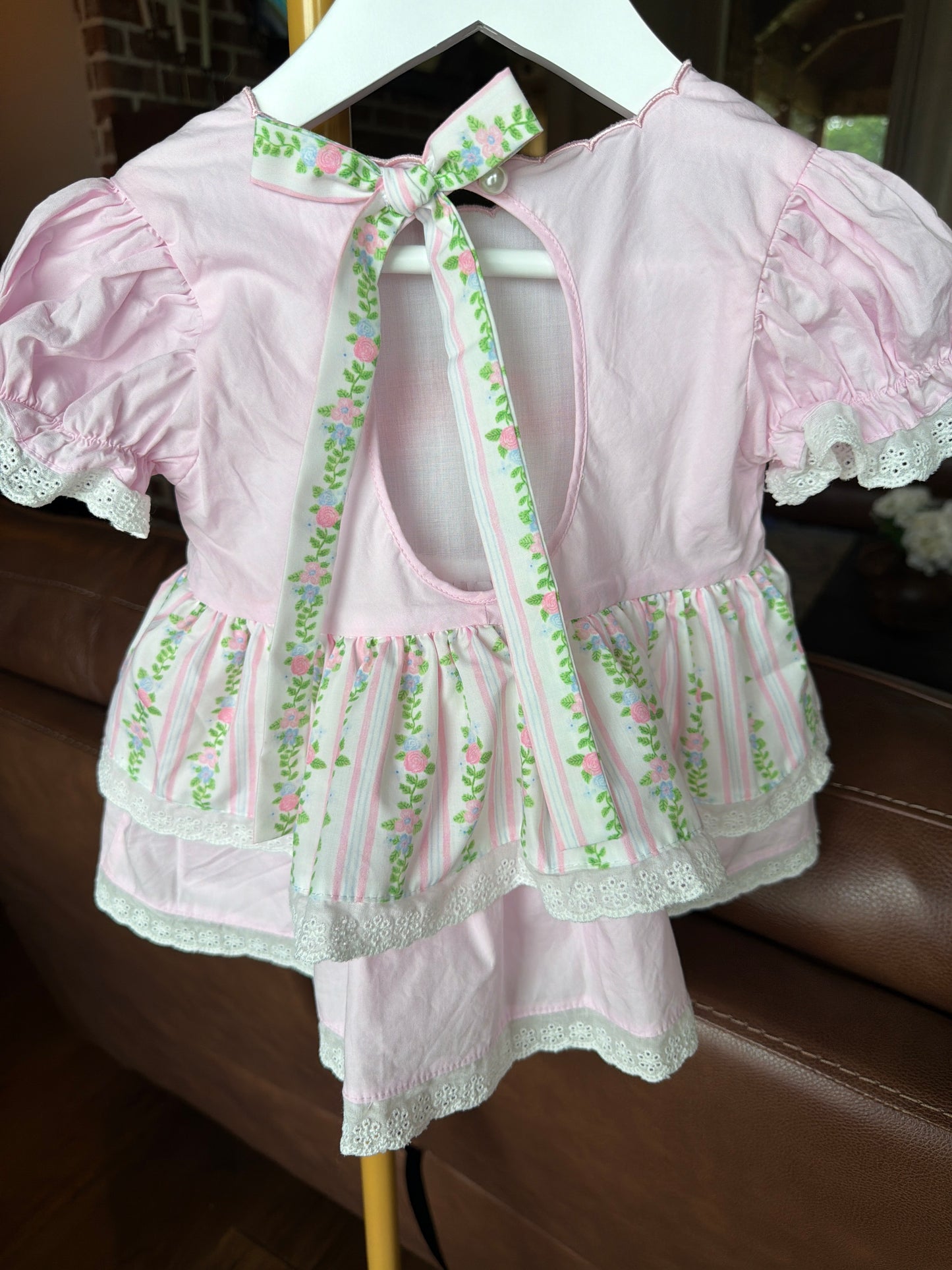 RTS: Fancy Floral Diaper Set (Sweet Girl)