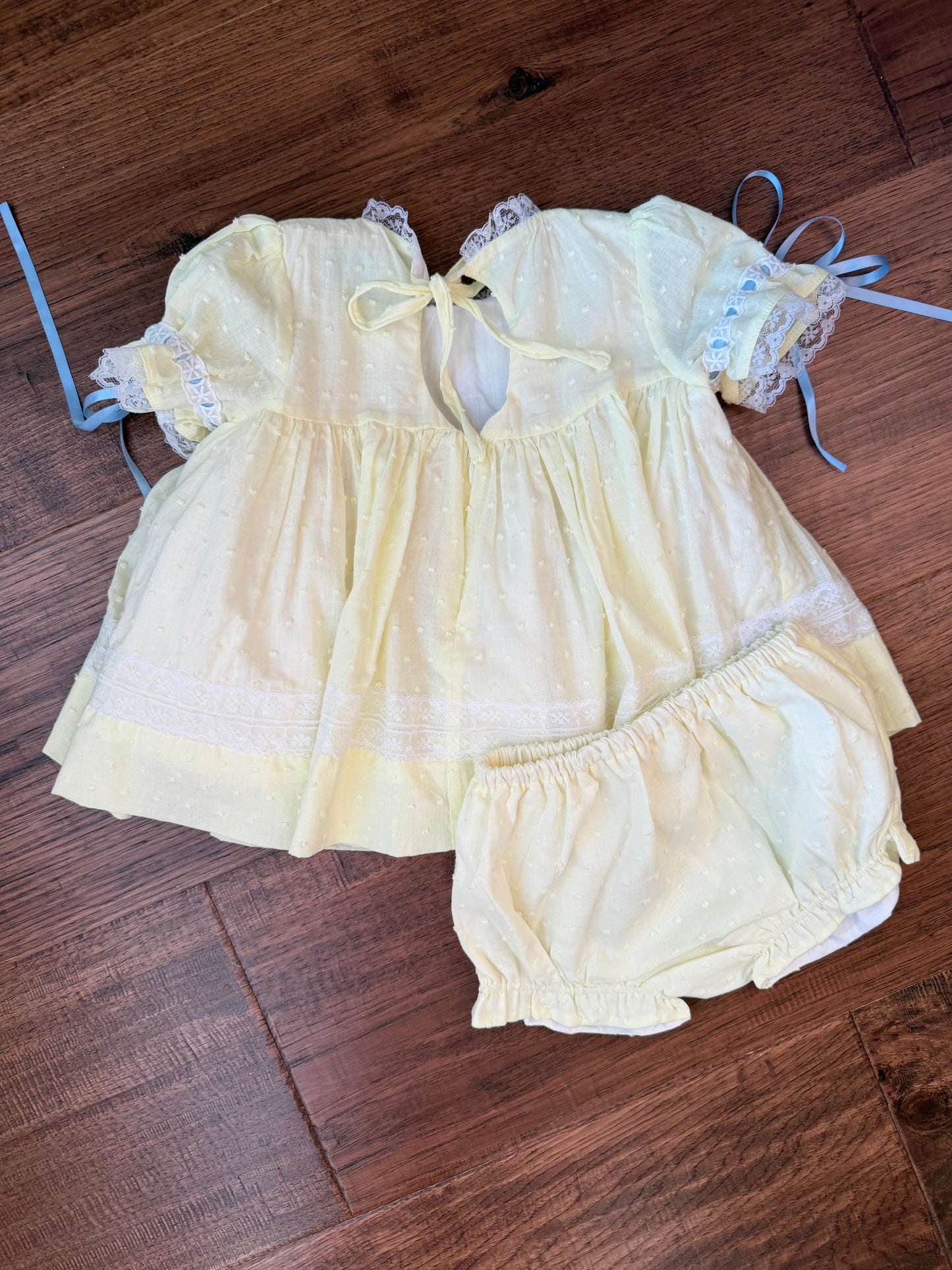 RTS: Primrose Lace Diaper Set (Dress Length 4T-6)