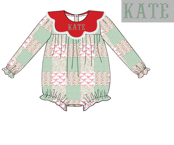 Pre Order 21: Christmas Patchwork Bubble