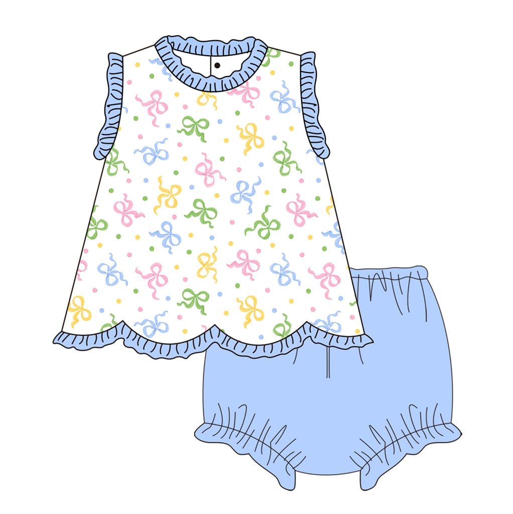 RTS: Pastel Confetti Diaper Set