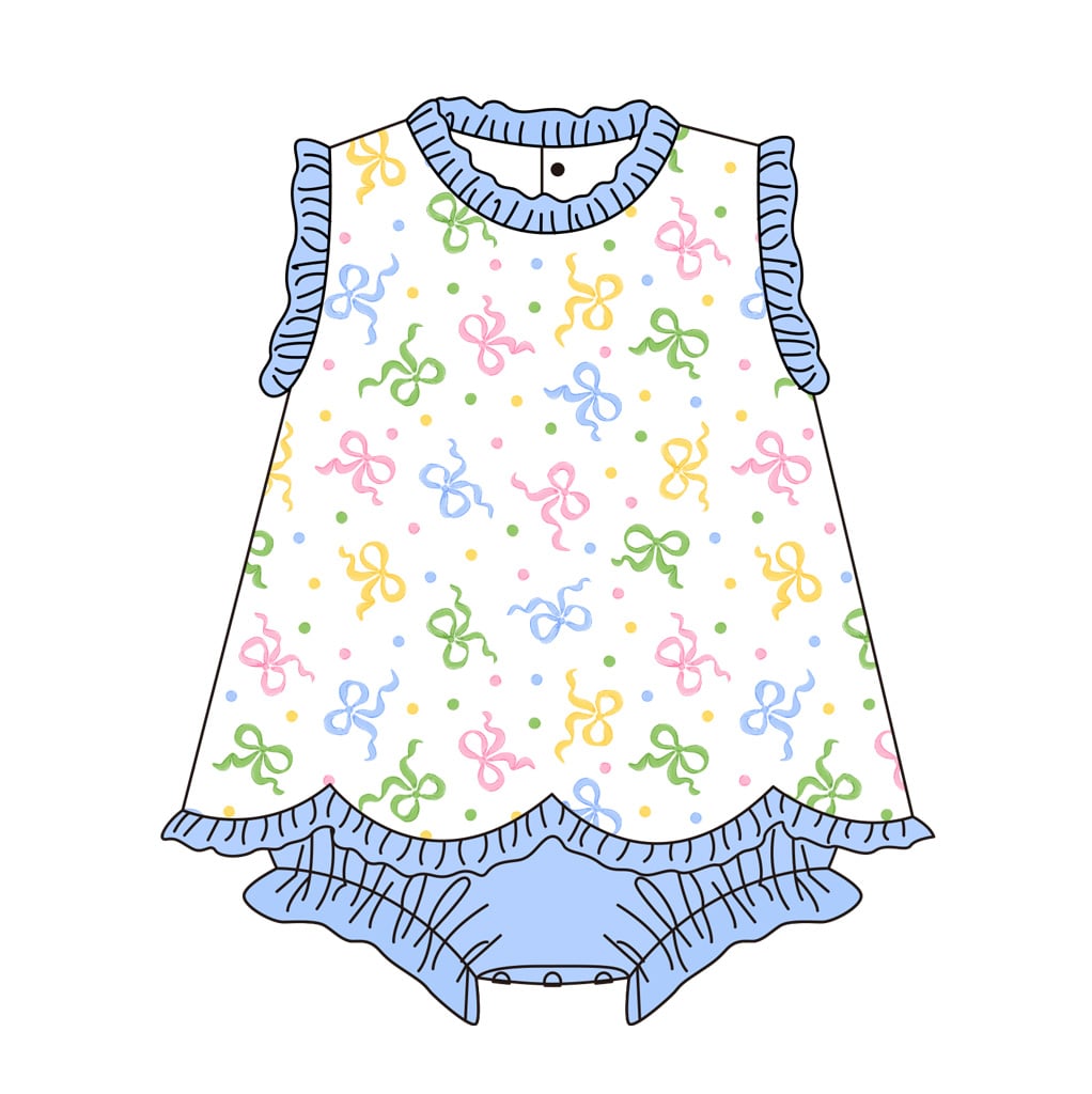 RTS: Pastel Confetti Skirted Bubble