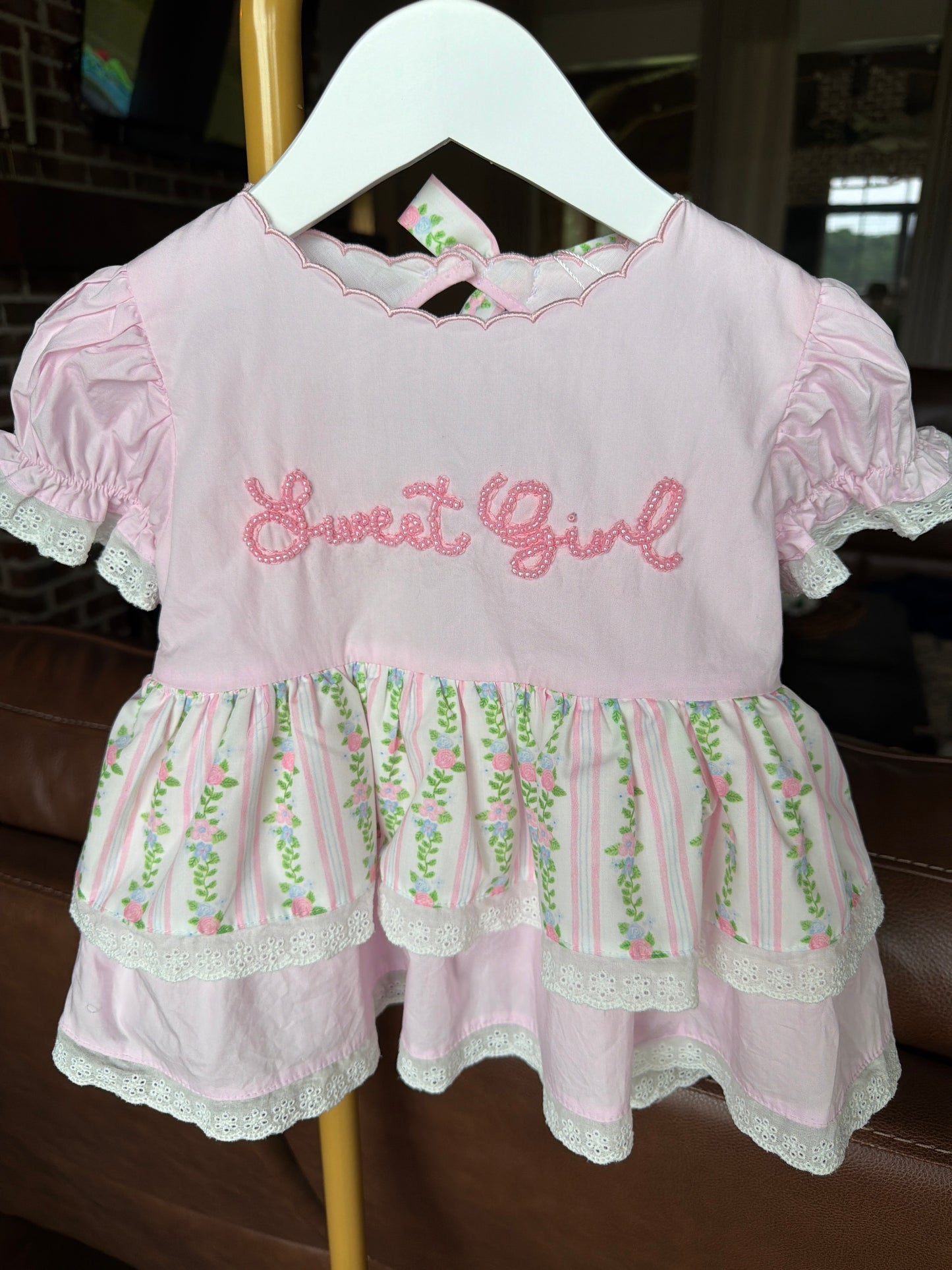 RTS: Fancy Floral Diaper Set (Sweet Girl)