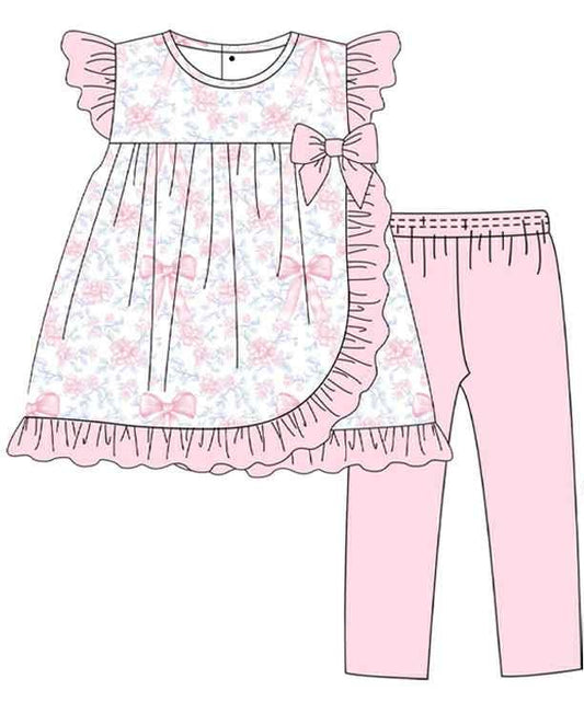 Blooming In Spring Pant Set