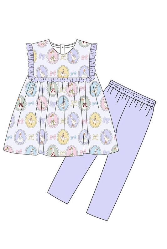 Coquette Geese Pant Set