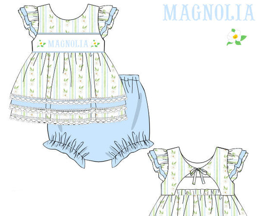 RTS: Southern Charm Diaper Set (DADDY'S GIRL)