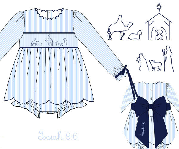 RTS: Nativity Skirted Bubble