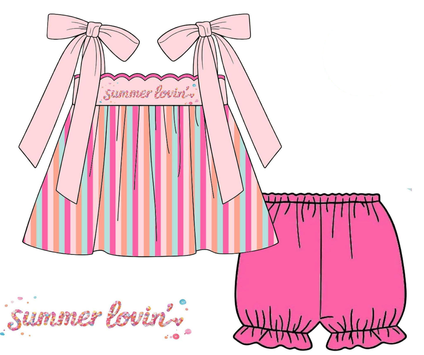 RTS: Summer Lovin' Bloomer Set