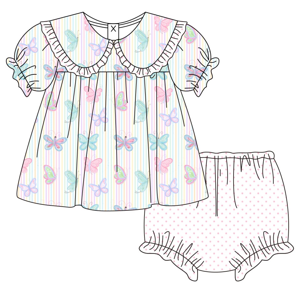 Pre Order 28: Millie's Garden Diaper Set / ETA to TWL in March